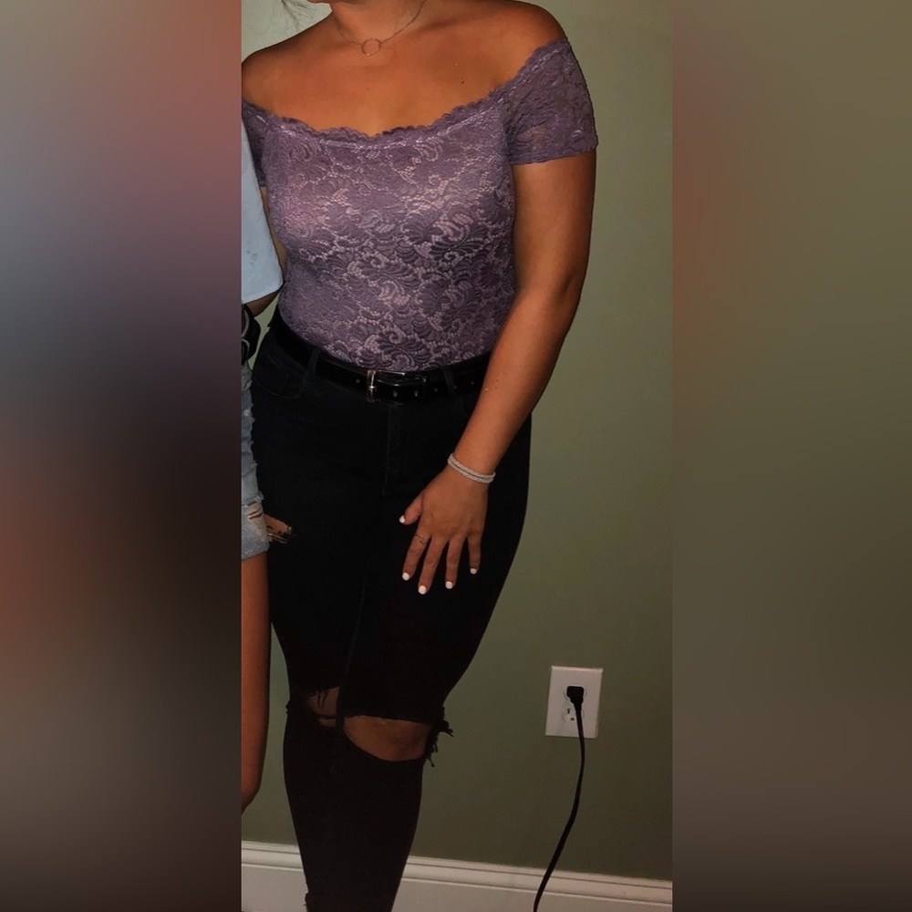 Windsor Purple Bodysuit